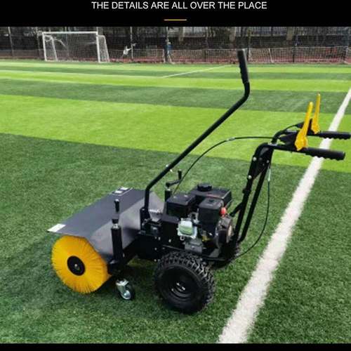 手推式草坪梳草机 园林枯草打理机草皮梳理机草坪刷草机 6.5hp