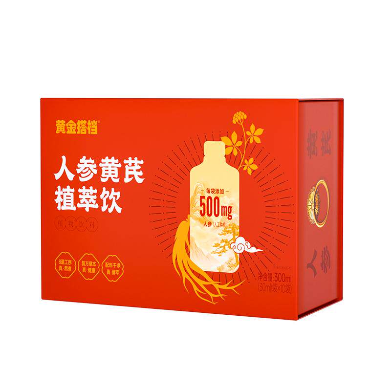 黄金搭档人参黄芪女性养生饮