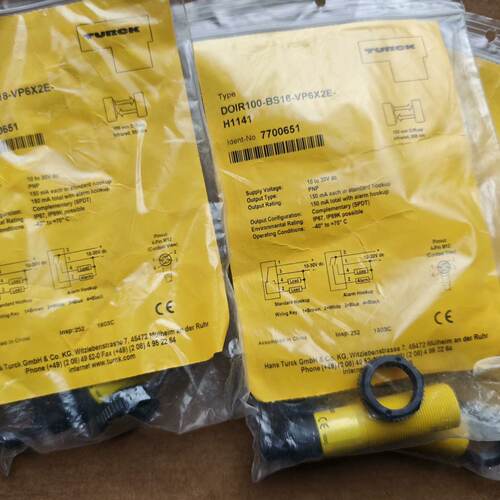 【请询价】全新原装TURCK图尔克接近开关DOIR100-BS18-V