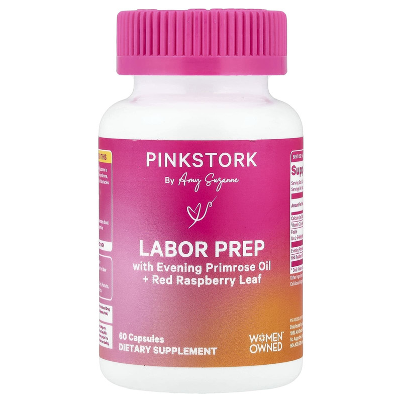 Pink Stork,待产准备,60 粒胶囊