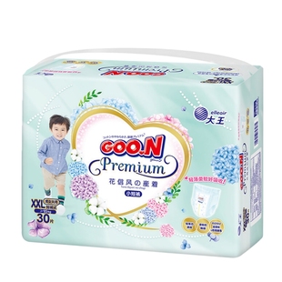 Goo.n/大王 花信风婴儿纸尿裤NB-XL码 超薄尿不湿片/学步拉拉裤型