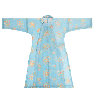 夏小承原创唐装圆领袍男童汉服