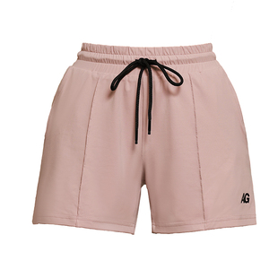 Alpha情侣中线运动短裤 男女开叉舒适运动健身休闲三分裤五分裤