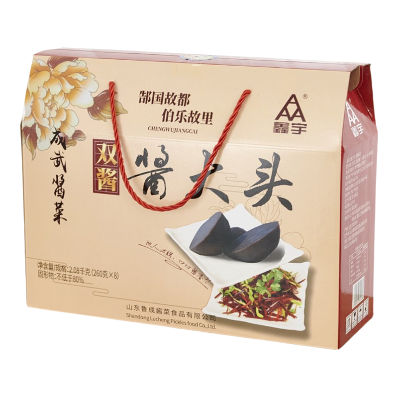 鑫宇酱大头菏泽特产礼盒装