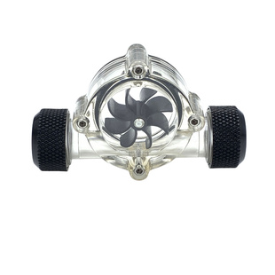 电脑水冷水流计 流速器 8叶轮水流速器 监控器 转子 G1/4 2分螺纹