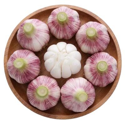 2026新紫皮大蒜新鲜大蒜头现挖湿蒜泡蒜腌蒜糖醋蒜腊八蒜红皮鲜蒜