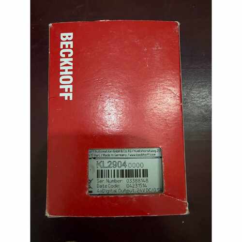 倍福BECKHOFF模块KL2904，4路数字输，24V询价