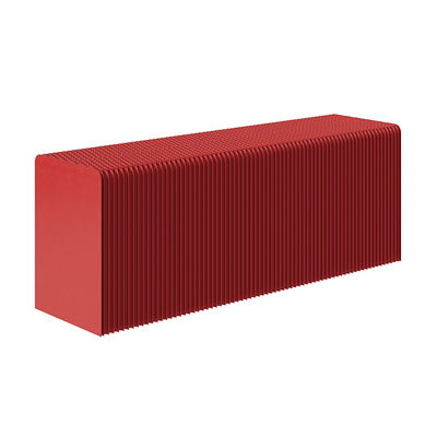 十八纸长桥展架红色展示架