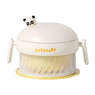 如山宝宝辅食碗婴幼儿专用ppsu注水保温碗恒温儿童餐具吸盘碗