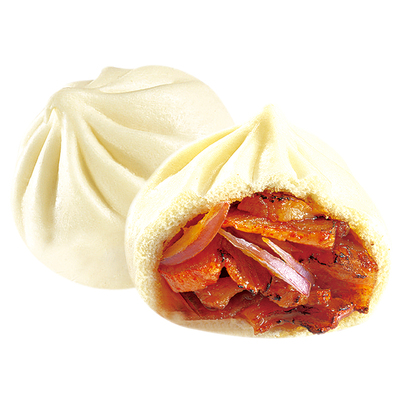 乐肴居叉烧包营养早餐包子商用