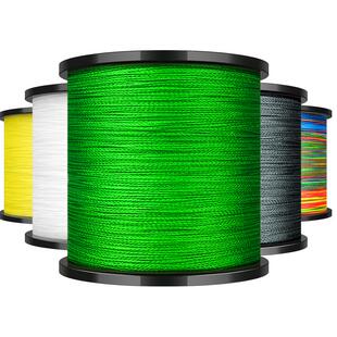 大力马鱼线主线8编pe线1000米水库用路亚线9编绿色超强拉力织网线