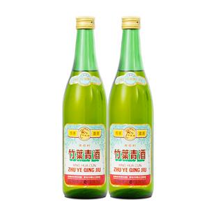 竹叶青酒山西杏花村汾酒传承竹45度500ml*2瓶复古版露酒