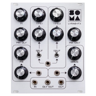 SOMA Lyra8-FX 模拟效果器模块延迟失真 Eurorack 合成器模块