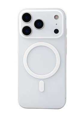 酷安酷品超薄磁吸适用iPhone17ProMax手机壳新款苹果Air废键半透明磨砂外壳轻薄手感pp保护套AI相机按键全包