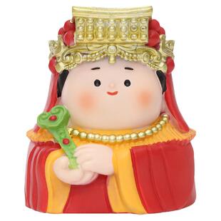 创意钟馗镇宅妈祖办公桌面神仙摆件情绪稳定神器解压工位玄学装饰