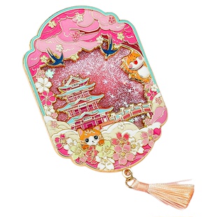 无锡鼋头渚流沙金属冰箱贴磁贴定制北京西安南京博物院文创纪念品