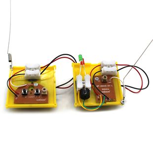 无线发报机模型趣味科技小制作拼装教具diy学生创意手工发明材料