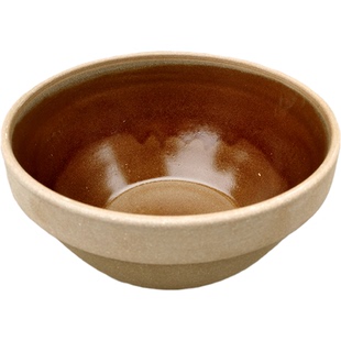 老式家用明火砂锅炖肉煲汤沙锅商用农家土碗汤碗土陶钵子汤碗面盆