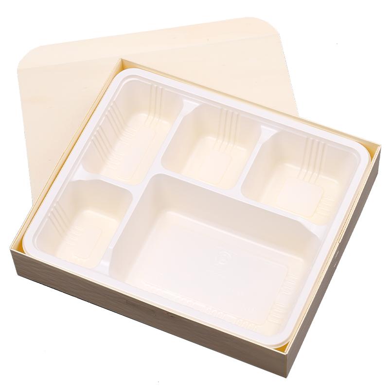 餐盒商用一次性木制便当盒