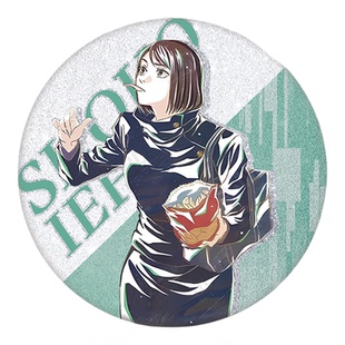 3月家入硝子徽章双闪吧唧58mm胸针自印谷二次元咒术回战动漫周边