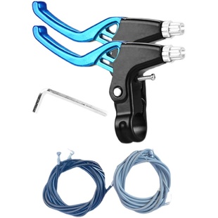 自行车刹车把手柄通用山地车闸把碟刹车把童车折叠车刹车配件整套