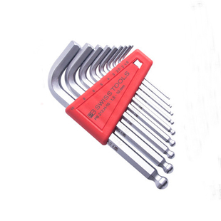 原装瑞士PB SWISS TOOLS内六角球头扳手组套PB 212.H-5/6/8/10