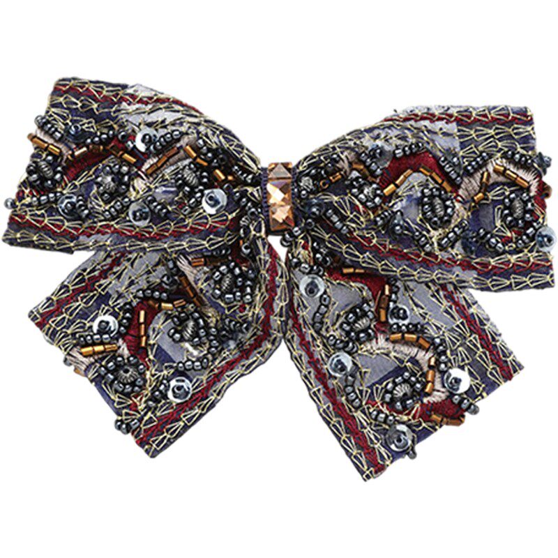 SPECIAL复古发饰头饰蝴蝶结发夹女款后脑勺防滑弹簧夹2026年新款