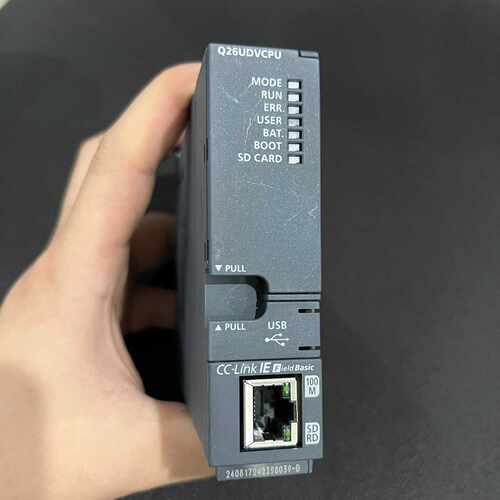 议价（可议价）三菱Q26UDVCPU，客户项目取消装上机器调试一下又