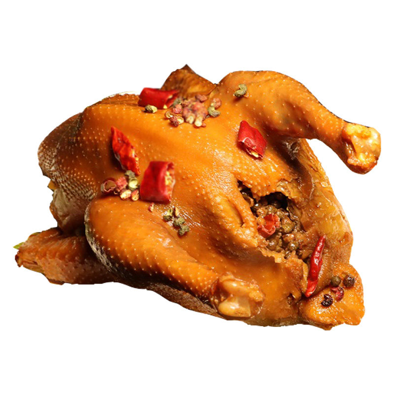 聊凤斋手撕麻椒鸡卤味熟食烧鸡