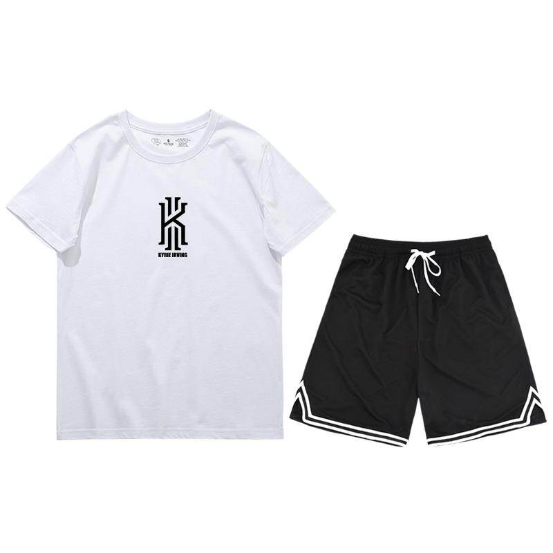欧文篮球服套装男夏季美式训练潮
