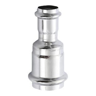 304薄壁不锈钢双卡压管件异径直接大小头变径直通接头免焊管配件