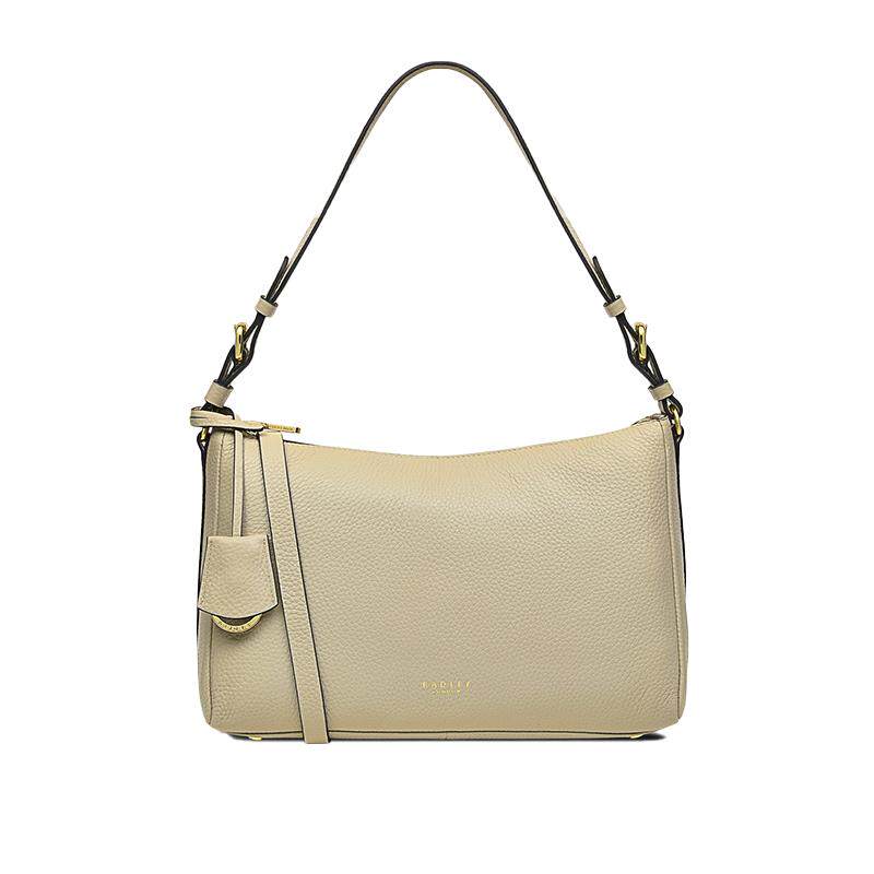 Radley牛皮中号斜挎包腋下包