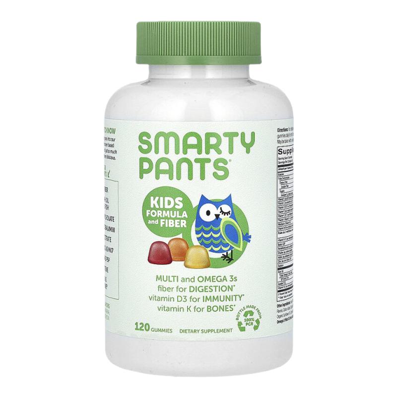 香港直发SmartyPants儿童复合维生素软糖含鱼油健康120粒