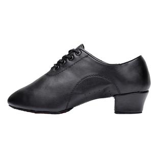 男士拉丁舞鞋专业男童男孩成人少儿拉丁鞋软底黑色新款专用舞蹈鞋