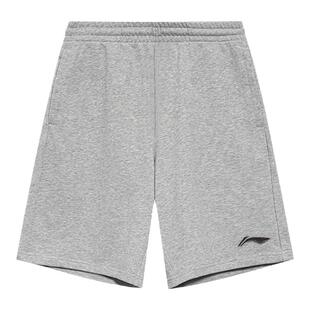 李宁运动短裤男款夏季跑步健身篮球训练五分裤子棉质宽松休闲卫裤