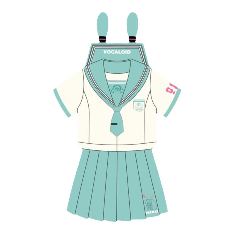 萌系miku动漫二次元初音jk制服cos学生可爱百褶裙套装水手服短袖