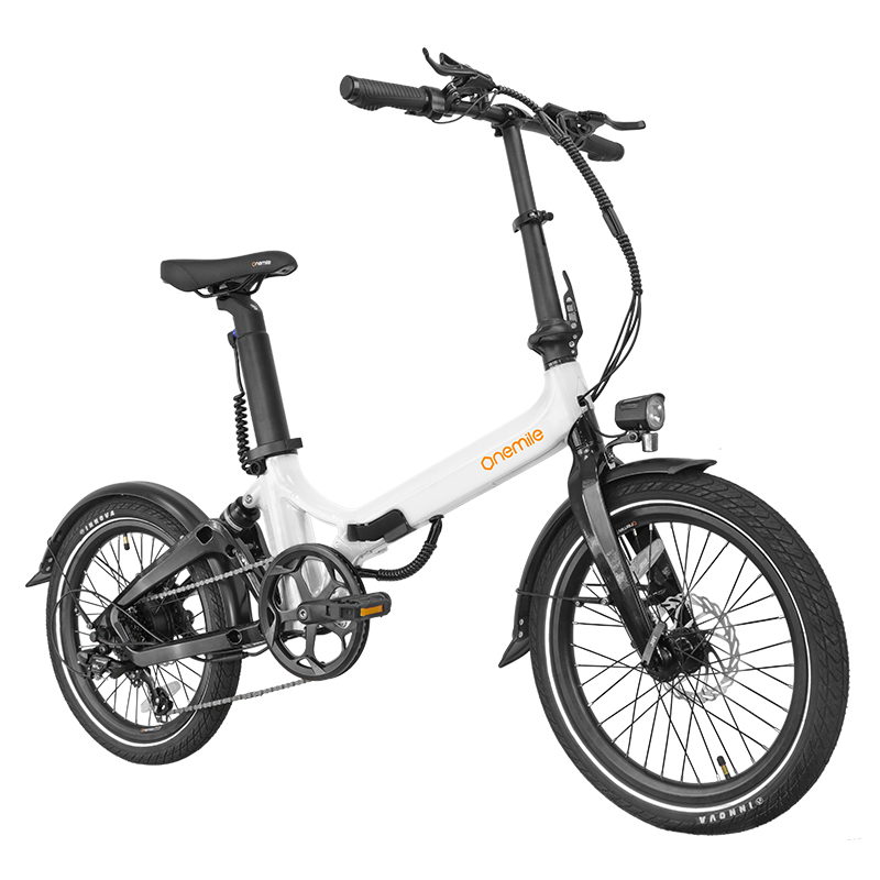 onemile一英里新款折叠电助力自行车锂电池电动变速单车超轻便捷
