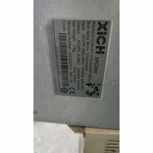 询价西驰变频器 XFC500-3P4-37K0G/45K0P-N