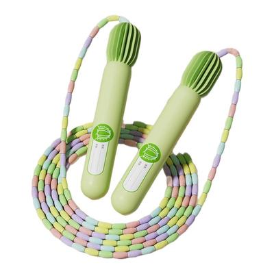 幼儿园专用跳绳不打结竹节跳绳