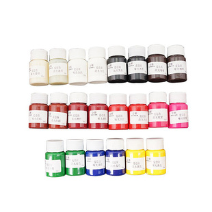 DIY手工皮具 牛皮皮料皮革皮雕皮包封边 11色弹力皮边油 哑光边油