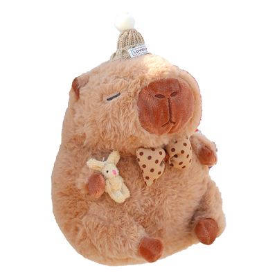 汽车尾部挂件玩偶卡皮水豚公仔