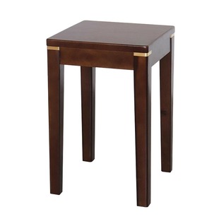 全实木方凳家用客厅小凳子新中式餐桌凳高级感可叠放板凳原木矮凳