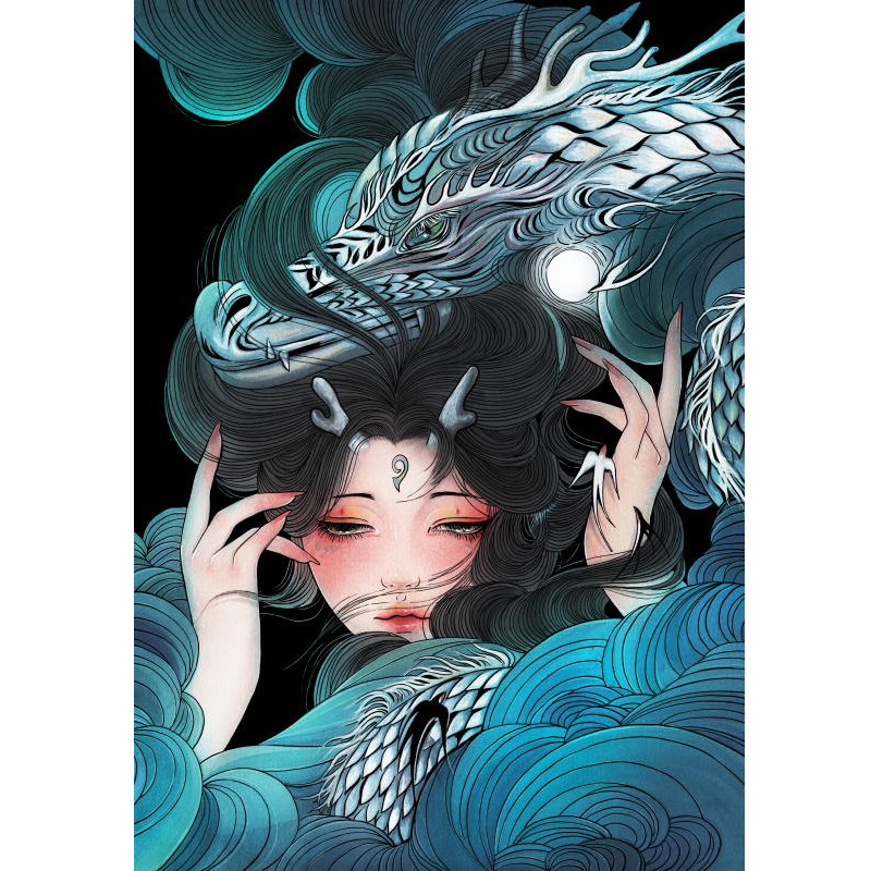 A3网红国潮刮刮画成人减压diy玩具中国风炫彩刮画纸创意生日礼物