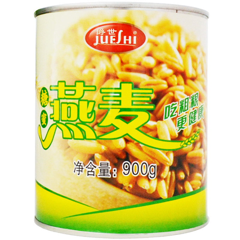 爵世冰糖燕麦罐头青稞开罐即食