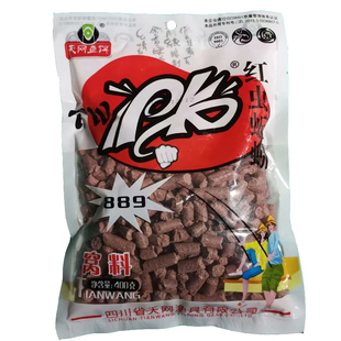 天网PK红虫蚯蚓颗粒889打窝料野钓鲫鲤草鱼鲮鱼通用黑坑鱼饵腥香