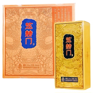 整件6瓶！龙年纪念酒•炫赫门【贵州杜酱】收藏版酱香纯粮窖藏酒