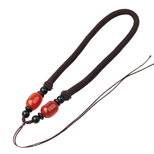 高档手把件绳 diy编织文玩吊坠绳子 翡翠蜜蜡水晶玉佩车钥匙挂绳