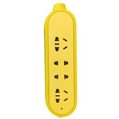 一拖三防雷超薄不带线电源插座