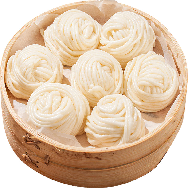 银丝卷金丝卷早餐馒头花卷点心