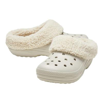 crocs卡骆驰暖棉洞洞鞋时尚保暖